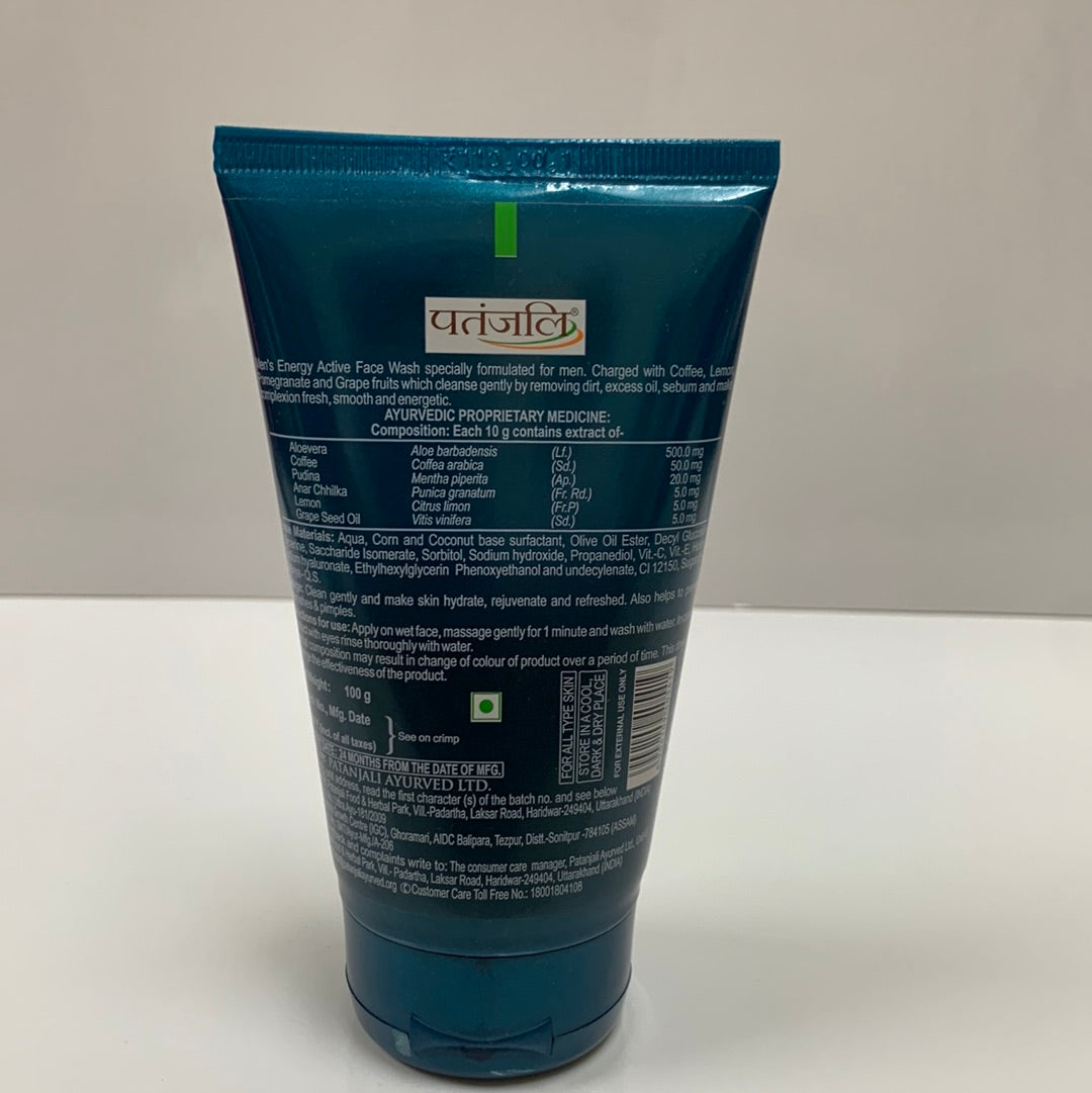 Men’s Energy ( Active face wash