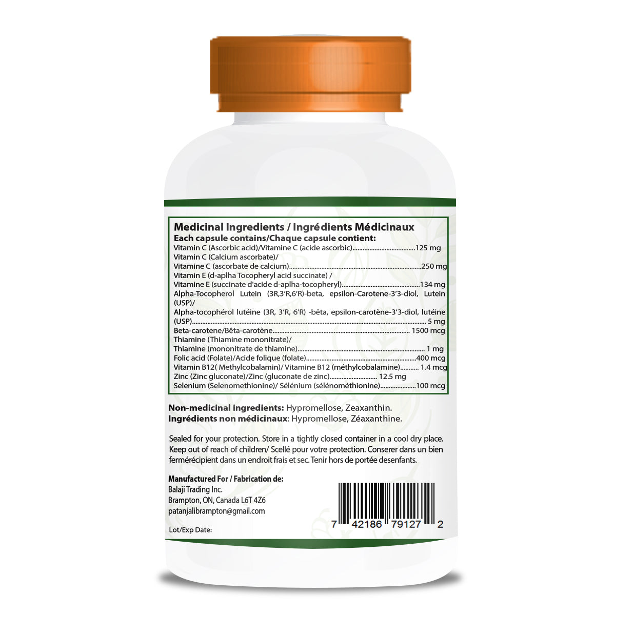Vision care Capsules