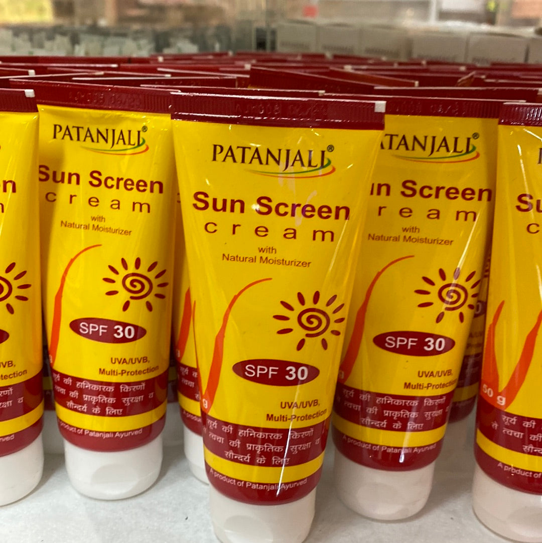 Screen Col Cream Sun screen cream – Patanjali-Canada