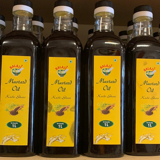 Balaji Kachi Ghani Mustard oil ( 1L )