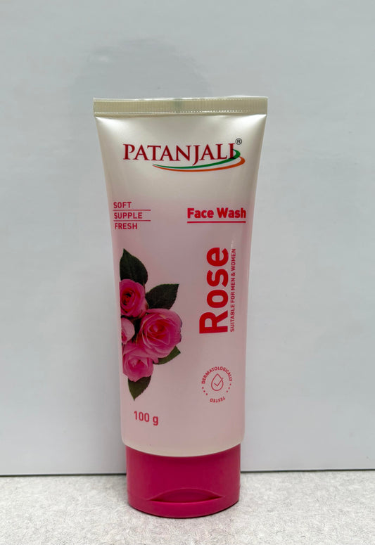 Rose face wash