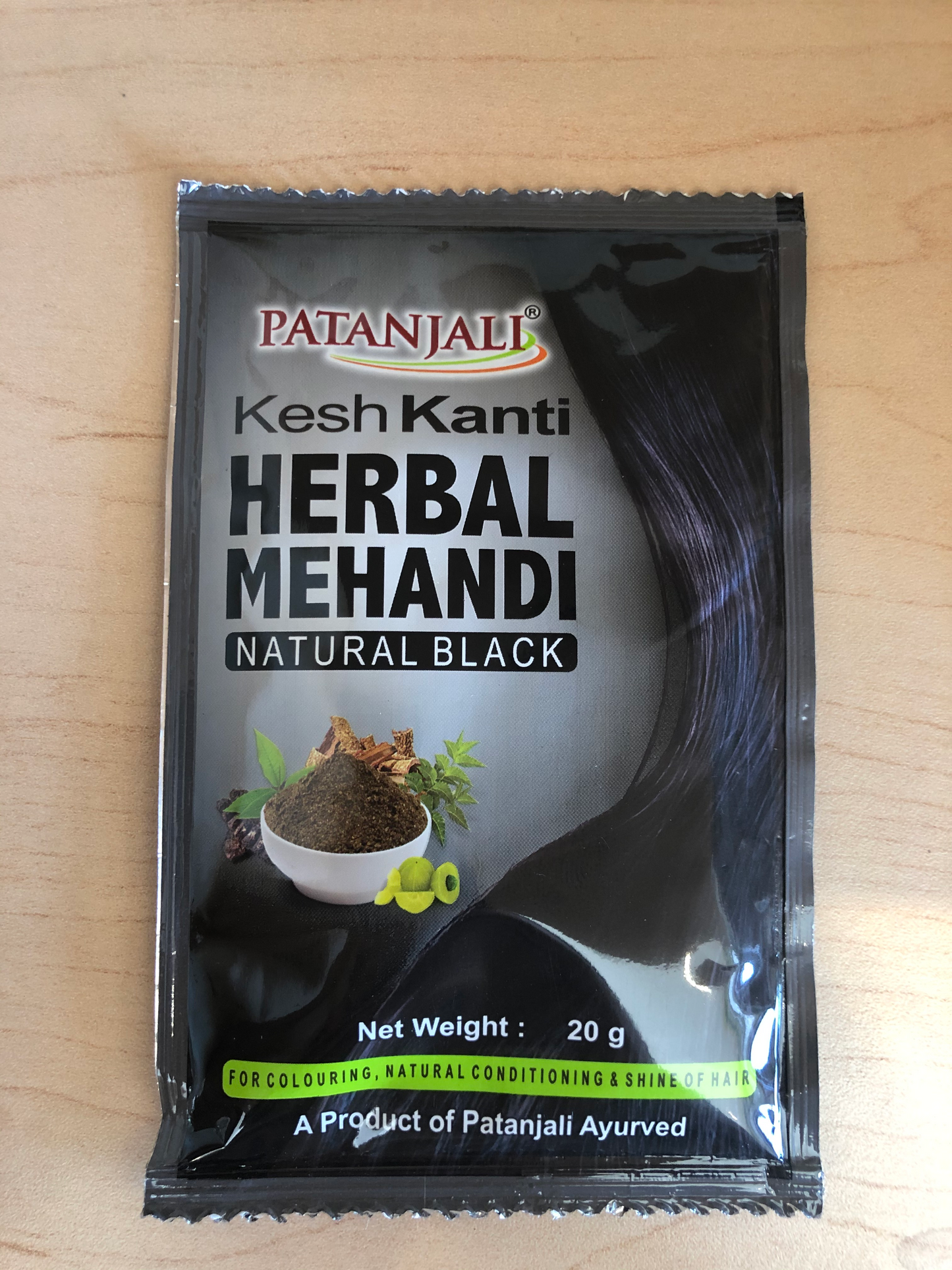 Kesh Kanti Herbal Mehandi Natural Black