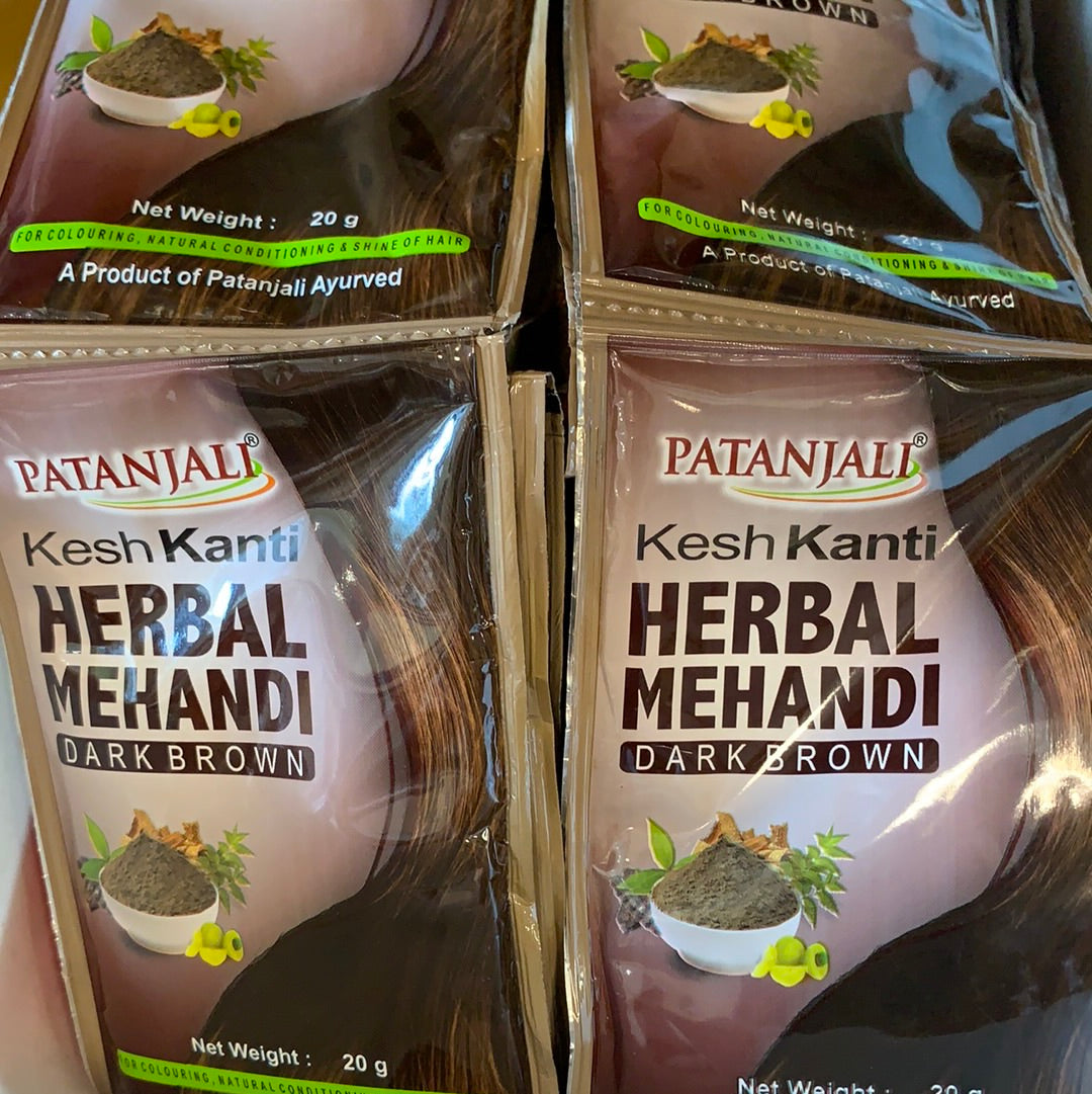 Kesh kanti herbal mehandi( Dark brown)