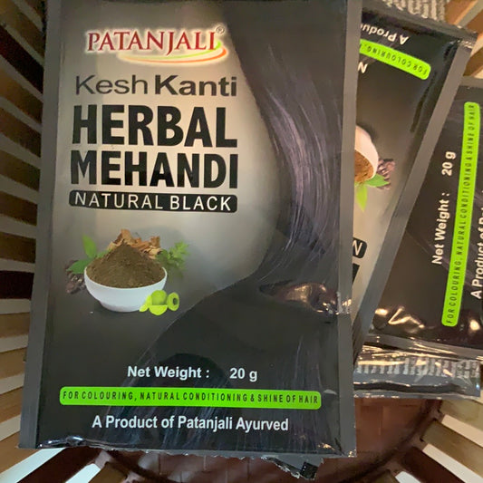 Kesh kanti Herbal mehandi black ( 3 pack )